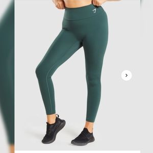 Gymshark Training Leggings Dark Green